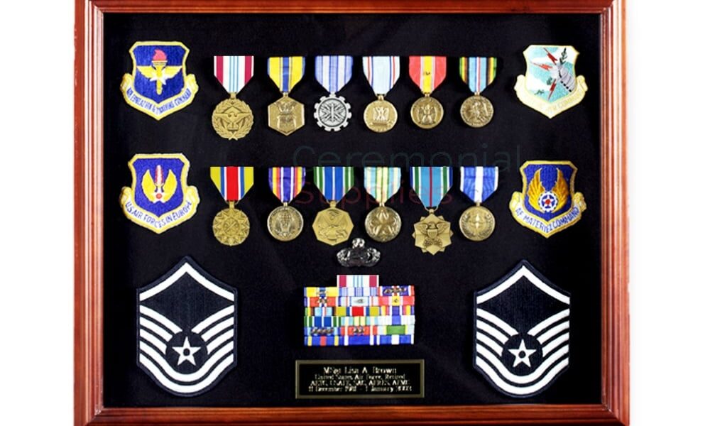 display cases military