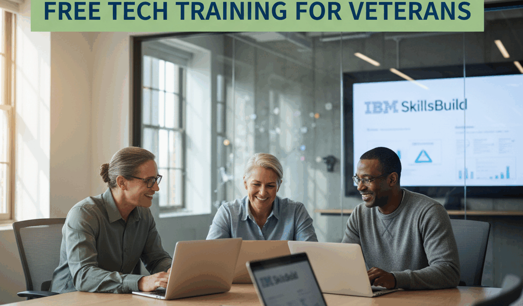 IBM SkillsBuild Enrollment Closes January 14—Free Tech Training for Veterans