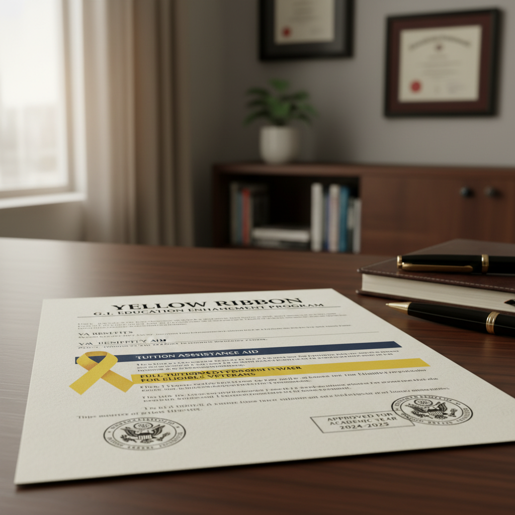 Yellow Ribbon program VA benefits tuition